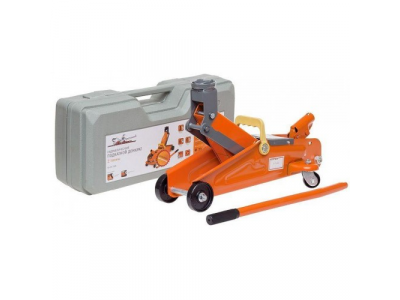 Домкрат подкатной "AIRLINE" 2 т в кейсе (135-330 мм)