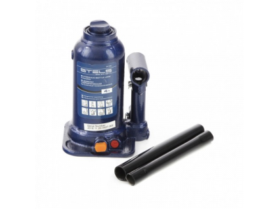 Домкрат гидравлический бутылочный телескопический, 4 т, подъем 170-420 мм Stels