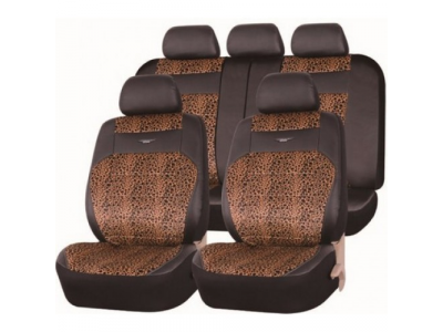 Чехлы "PSV" Discovery leopard (Леопард) 6м, эко-кожа