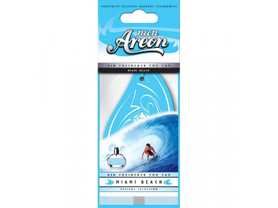 Ароматизатор воздуха подвесной AREON бумажный MON AREON (Miami Beach)