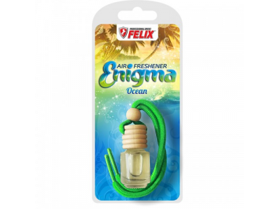 Ароматизатор подвесной с дерев. кр. FELIX Enigma Ocean (Океан) 5мл.