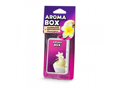 Ароматизатор FOUETTE "Aroma Box" подвесной "Ванильное мороженое" B-1