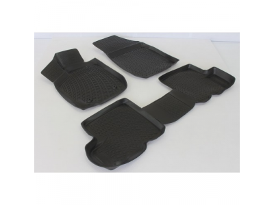 3D Коврики в салон Renault Sandero (09-) "полиуретан"