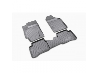 Коврики в салон HYUNDAI Verna 2006->, 4 шт. (полиуретан)