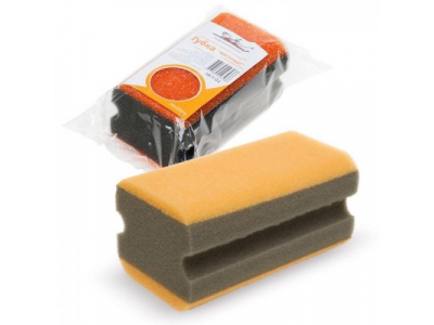 Губка поролоновая Фигурная с коралловым слоем AIRLINE