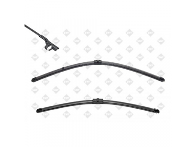 Щетки стеклоочистителя SWF VISIOFLEX,передняя,2 шт., 61610034739, 600mm/24", бескаркасная