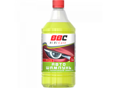 Автошампунь с полирующим эффектом Фруктовый BiBiCare