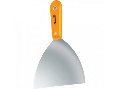 Шпательная лопатка стальная, 25 мм, полированная, пластмассовая ручка Sparta