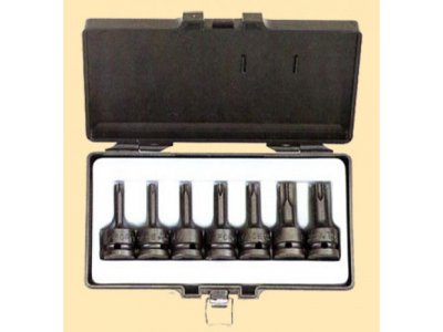 4078 1/2" Набор головок торкс-имбус д/пневмоинструмента 7пр.