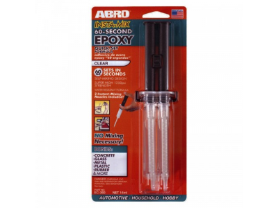 Клей эпоксидный прозрачный в шприце Премиум, 14 мл