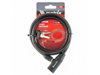 Замок тросовый универсальный, 8 х 960 мм Matrix