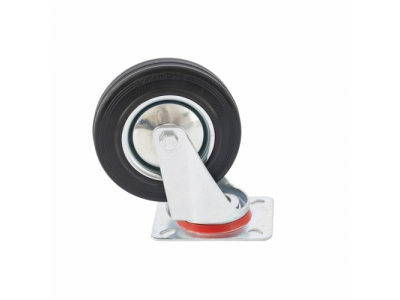 Колесо поворотное d-160 мм., крепление платформенное СИБРТЕХ