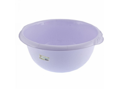 Таз пластмассовый круглый 16 л сиреневый //ТМ Elfe /Россия