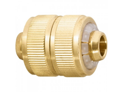Муфта ремонтная для шланга, 1/2", латунная// PALISAD