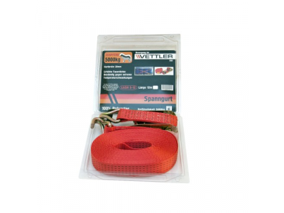 Стяжка крепления груза (крюк) 12м х 50мм 5т VETTLER