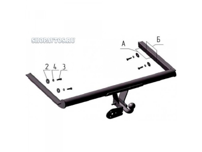 Фаркоп на Ford Focus I хэтчбек/седан 1998-2004гг.