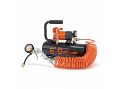 Компрессор 8 атм-35л/мин 180 ватт АГРЕССОР (ресивер 6л)