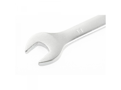 Ключ комбинированный, 11 мм, CrV, матовый хром// STELS