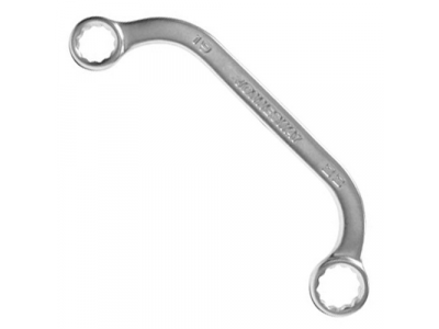 Ключ накидной изогнутый "стартерный" 15х17 мм, W6511517 JONNESWAY