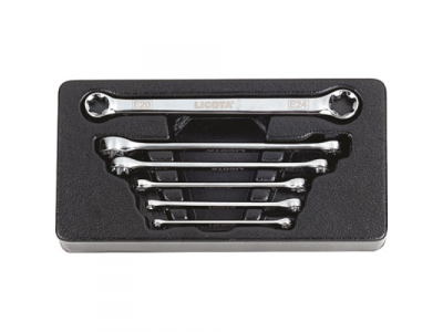 Набор ключей E-профиль E6-E24 6пр. в ложементе