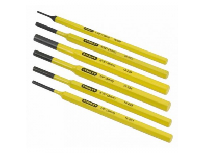 Набор выколоток, 6 шт. Stanley 4-18-226 из 6-ти выколоток