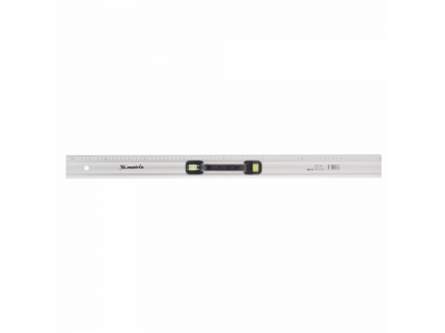 Линейка-уровень, 800 мм, металлическая, пластмассовая ручка 2 глазка// MATRIX MASTER