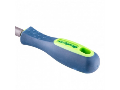 Напильник, 300 мм, круглый, двухкомпонентная рукоятка, №2 Сибртех