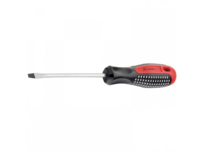 Отвертка Fusion, SL6,0 х38 мм, CrV, 3-х компонентная рукоятка "anti slip"// Matrix