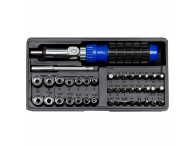 Отвёртка с насадками, 41 единица