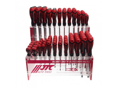 JTC Набор отверток силовых 84 предмета на стенде JTC