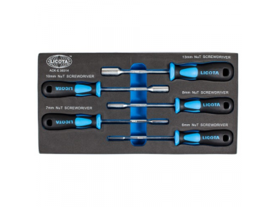 Набор отверток торцевых шестигранных, 5пр., 6-13мм., EVA