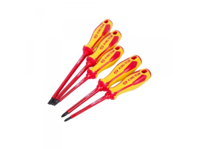 Набор отверток в коробке, диэлектрические, 5 предметов KING TONY