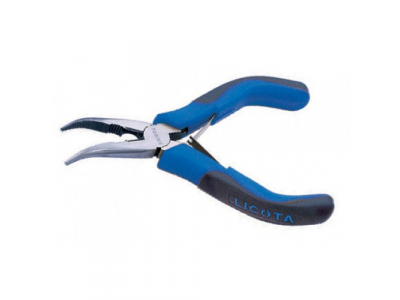 Длинногубцы загнутые мини 130 мм
