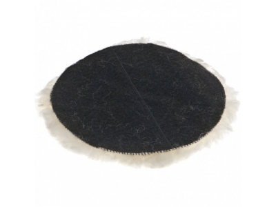 Насадка полировальная "под липучку", 180 мм, натуральная шерсть Matrix