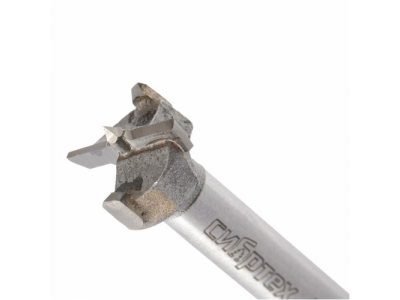 Сверло Форстнера по дереву, 19 мм., цилиндрический хвостовик СИБРТЕХ