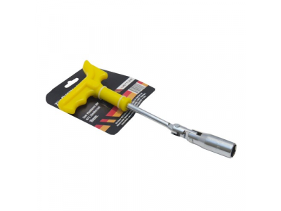 Ключ свечной с карданным шарниром 16 мм усиленный VETTLER