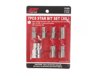 JTC Набор бит 1/2" TORX Т25-55 7 предметов JTC
