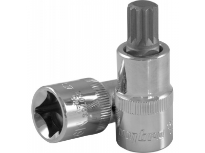 Насадка торцевая 1/2"DR с вставкой SPLINE M6, Ombra 120706