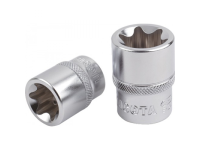 Головка торцевая 1/4" E6