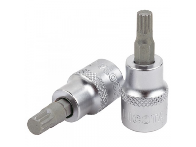 Головка торцевая с вставкой spline 1/2" M16 L=55мм