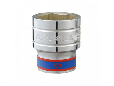 Головка торцевая стандартная шестигранная 1/2", 41 мм, KING TONY