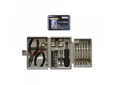 Набор инструмента 25пр (биты, головки, отвертки, кусачки) VETTLER
