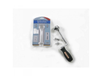 Трещетка коленчатая , раздвижная с z-шарниром