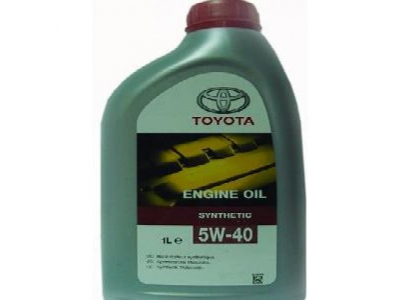 TOYOTA 5W-40 SL/CF (1л) моторное масло синтетика A3/B3/B4