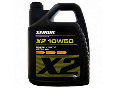 Моторное масло Xenum X2 10W50 5 литров