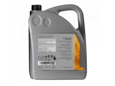 Моторное масло MERCEDES A0009899401AAA4 5w30 5 л