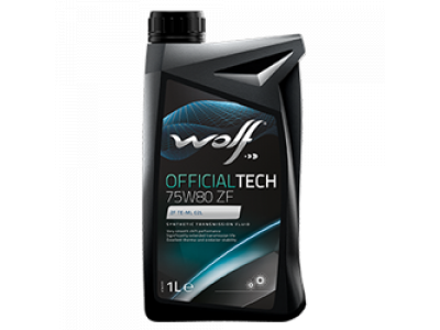 Трансмиссионное масло WOLF OFFICIALTECH 75W80 1L