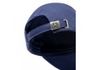 Мужская бейсболка Mercedes Men’s Cap Navy Blue, 100% Cotton, артикул B66041540