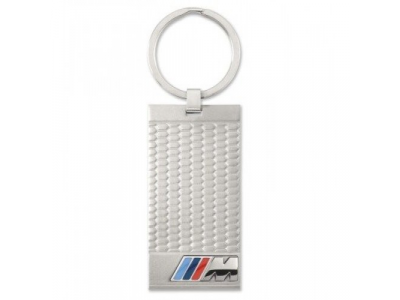 Брелок BMW M Stainless Steel Key Ring Pendant, артикул 80272410928