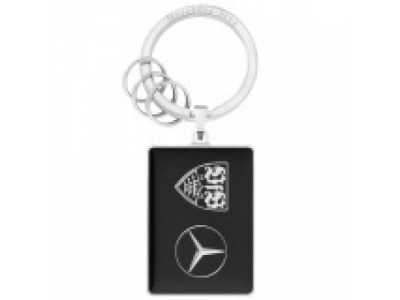 Брелок Mercedes-Benz Key ring, Bad Cannstatt, Black, артикул B66952319